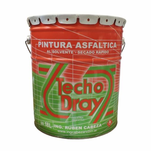 Pintura Asfáltica Balde Techo Dray