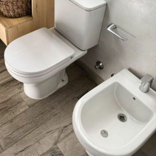 Bidet de Pie con 1 Orificio Varese Ferrum