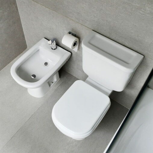 Bidet de Pie con 1 Orificio Bari Ferrum